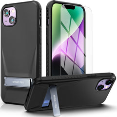 MyBat Pro Beyonder Series Case with Kickstand + Tempered Glass for Apple iPhone 14 Plus