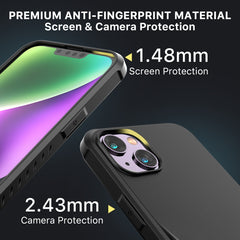 MyBat Pro Beyonder Series Case with Kickstand + Tempered Glass for Apple iPhone 14 Plus