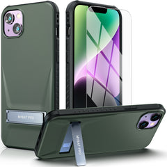 MyBat Pro Beyonder Series Case with Kickstand + Tempered Glass for Apple iPhone 14 Plus