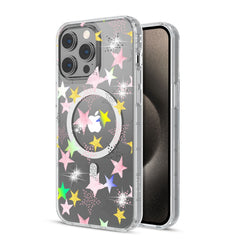 Funda MagSafe MyBat Pro Mood Diamond Series para Apple iPhone 15 Pro