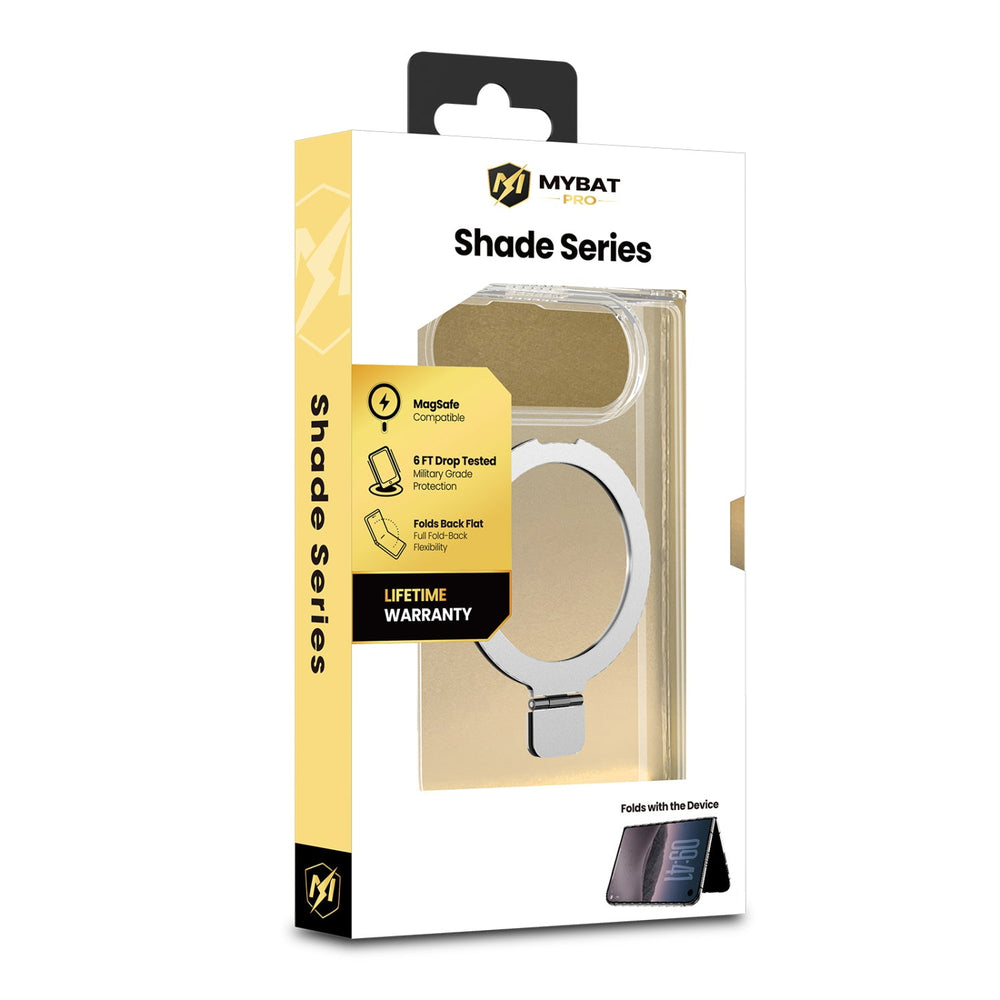 MyBat Pro Shade Series Case w/ MagSafe Ring Stand for Apple iPhone Duo - Clear