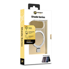MyBat Pro Shade Series Case w/ MagSafe Ring Stand for Apple iPhone Duo - Clear