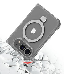 MyBat Pro Shade Series Case w/ MagSafe Ring Stand for Apple iPhone Duo - Clear