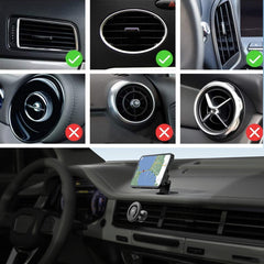 Support magnétique de téléphone pour voiture MyBat Pro 3-en-1