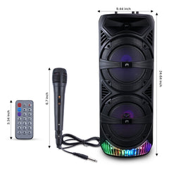 MyBat Pro Salsa LED Portable Wireless Speaker - Black
