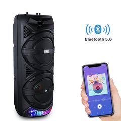 MyBat Pro Salsa LED Portable Wireless Speaker - Black