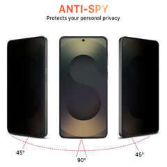 Protecteur d'écran en verre trempé MyBat Pro Privacy à couverture intégrale pour Samsung Galaxy S26 Ultra