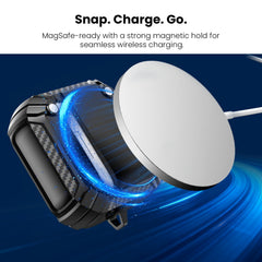 MyBat Pro SafeSound Magnetic Locking AirPods Case for Apple AirPods 5 / AirPods 4 - Black