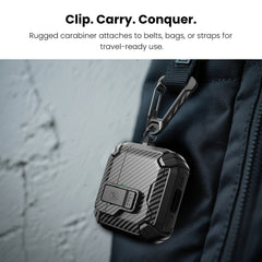 MyBat Pro SafeSound Magnetic Locking AirPods Case for Apple AirPods 5 / AirPods 4 - Black