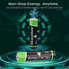 AmpNergy AAA Batteries 12 PackMyBat Pro