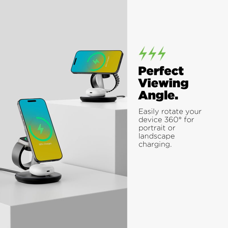 AmpNergy MagStance 3 - in - 1 Wireless Charging StandAmpNergy