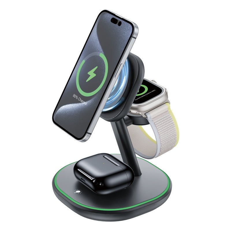 AmpNergy MagStance 3 - in - 1 Wireless Charging StandAmpNergy