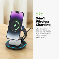 AmpNergy MagStance 3 - in - 1 Wireless Charging StandAmpNergy