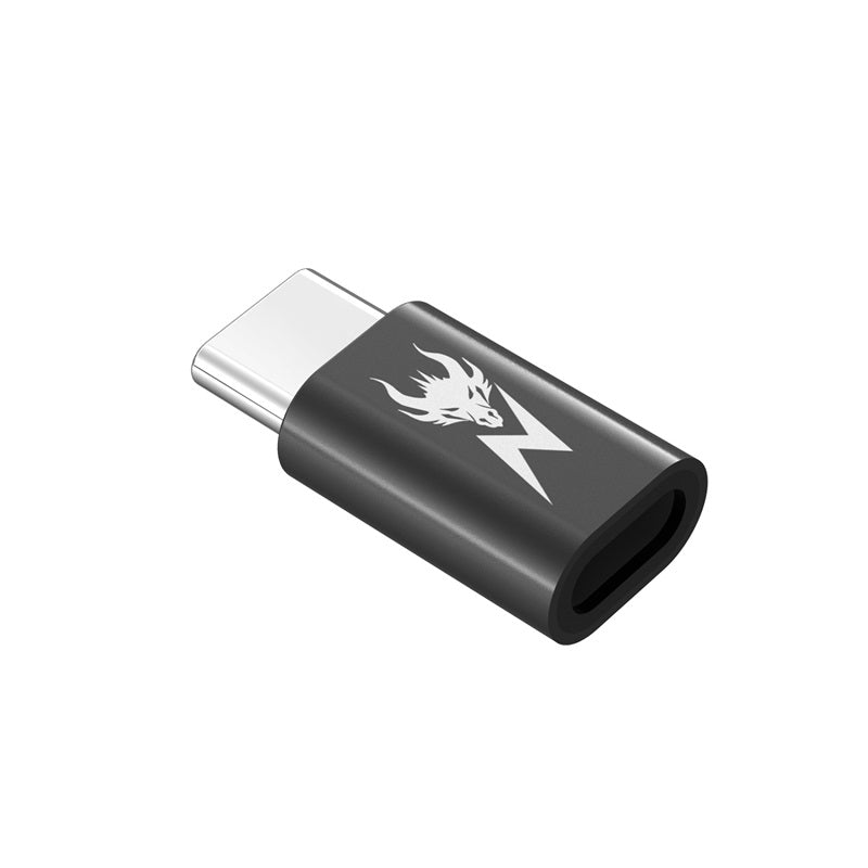 AmpNergy PassPort Lightning to USB - C Adapter - BlackAmpNergy