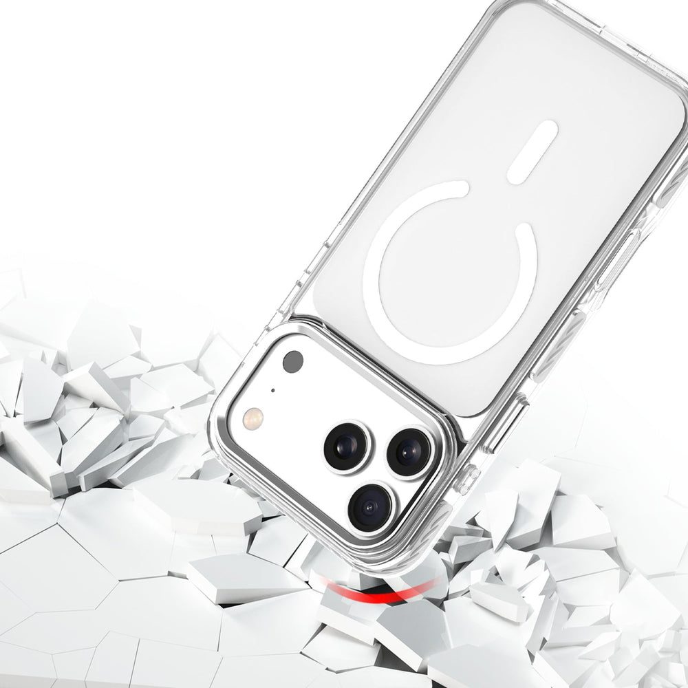 echelon ColorBlock Series MagSafe Case for Apple iPhone 18 Pro / 17 Pro - White