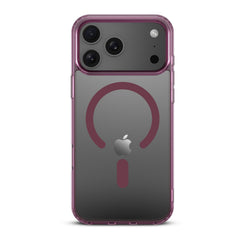 baseline Clear Series MagSafe Case for Apple iPhone 18 Pro / 17 Pro - Burgundybaseline