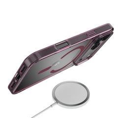 baseline Clear Series MagSafe Case for Apple iPhone 18 Pro / 17 Pro - Burgundybaseline