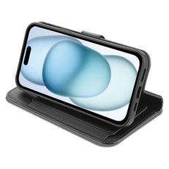 baseline MyJacket Wallet Xtra Series for Apple iPhone 15 - Black / BlackMyBat Pro