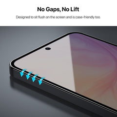baseline Privacy Full Coverage Tempered Glass Screen Protector for Samsung Galaxy A37 5G / Galaxy A36 5G - BlackMyBat Pro