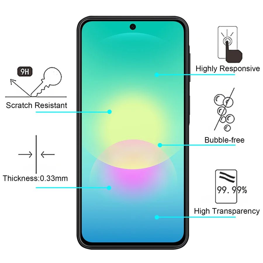 baseline Tempered Glass Screen Protector (2.5D) for Samsung Galaxy A27 5Gbaseline