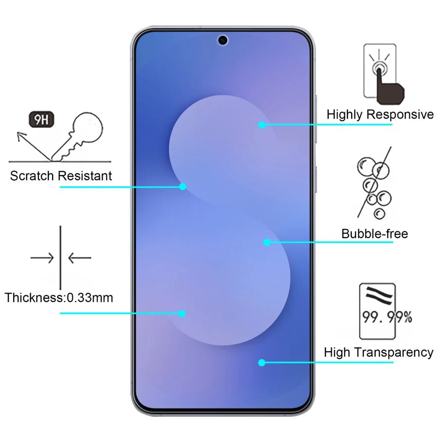 baseline Tempered Glass Screen Protector (2.5D) for Samsung Galaxy S26 Fan Editionbaseline