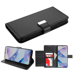 baseline Wallet Folio Case for Motorola Moto G Stylus 5G (2026) / Moto G Stylus 5G (2025) - Black / BlackMyBat Pro