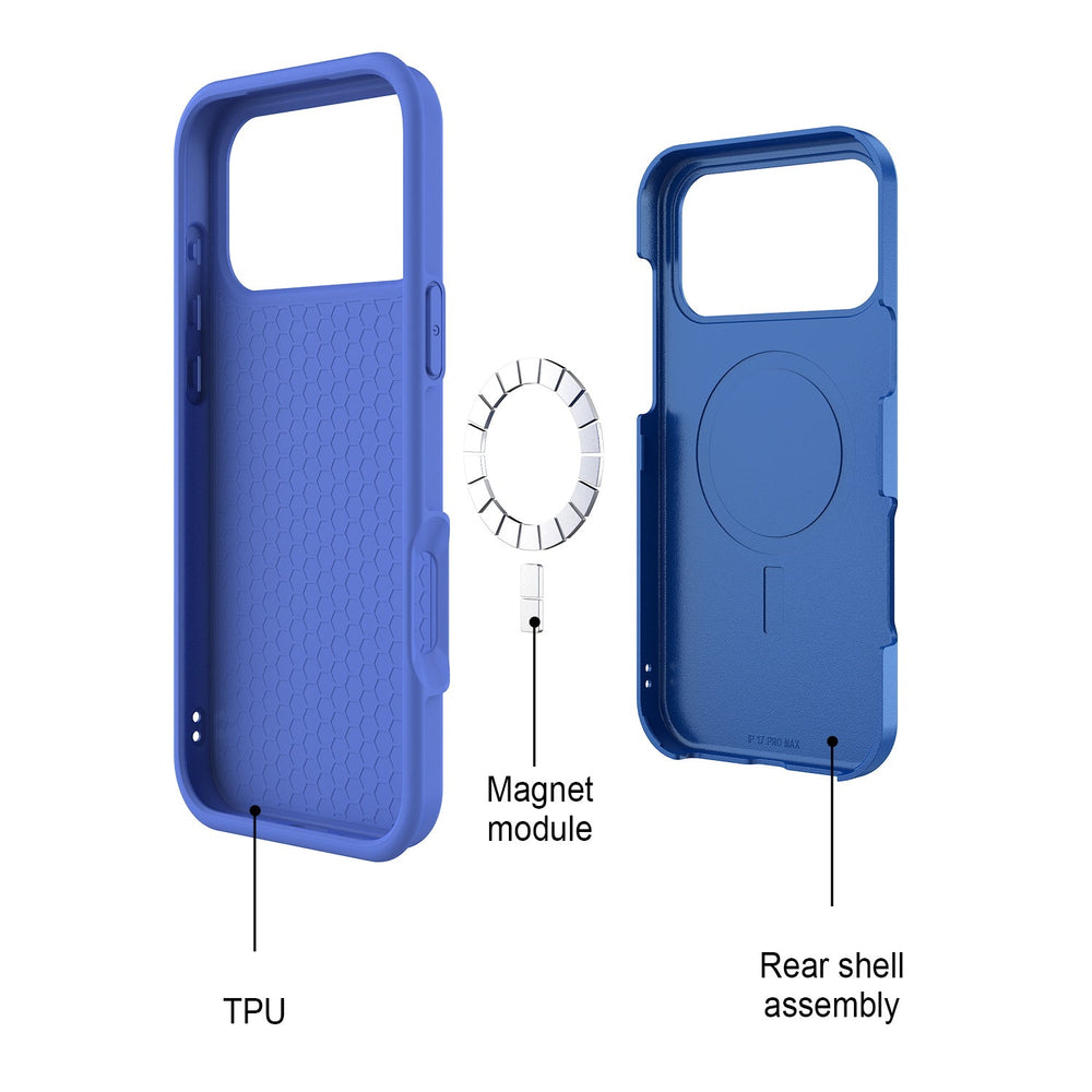echelon Fuse Series w/ MagSafe Case for Apple iPhone 18 Pro / 17 Pro - Blue