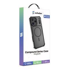 echelon Compound Series MagSafe Case for Apple iPhone 18 Pro / 17 Pro - Black