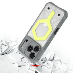 echelon Matrix Series MagSafe Case for Apple iPhone 18 Pro / 17 Pro - Grey + Green
