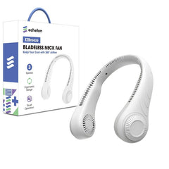 echelon EzBreeze Blade Less Neck Fan - WhiteMyBat Pro