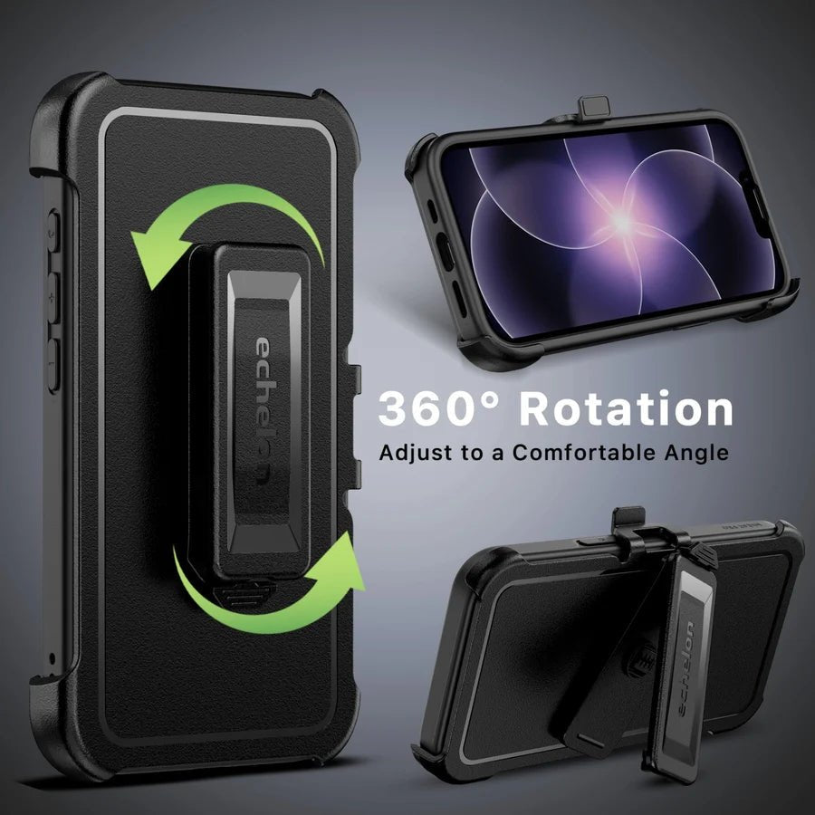 echelon Fuse Series MagSafe Case with Holster for Apple iPhone 17e / 16eMyBat Pro