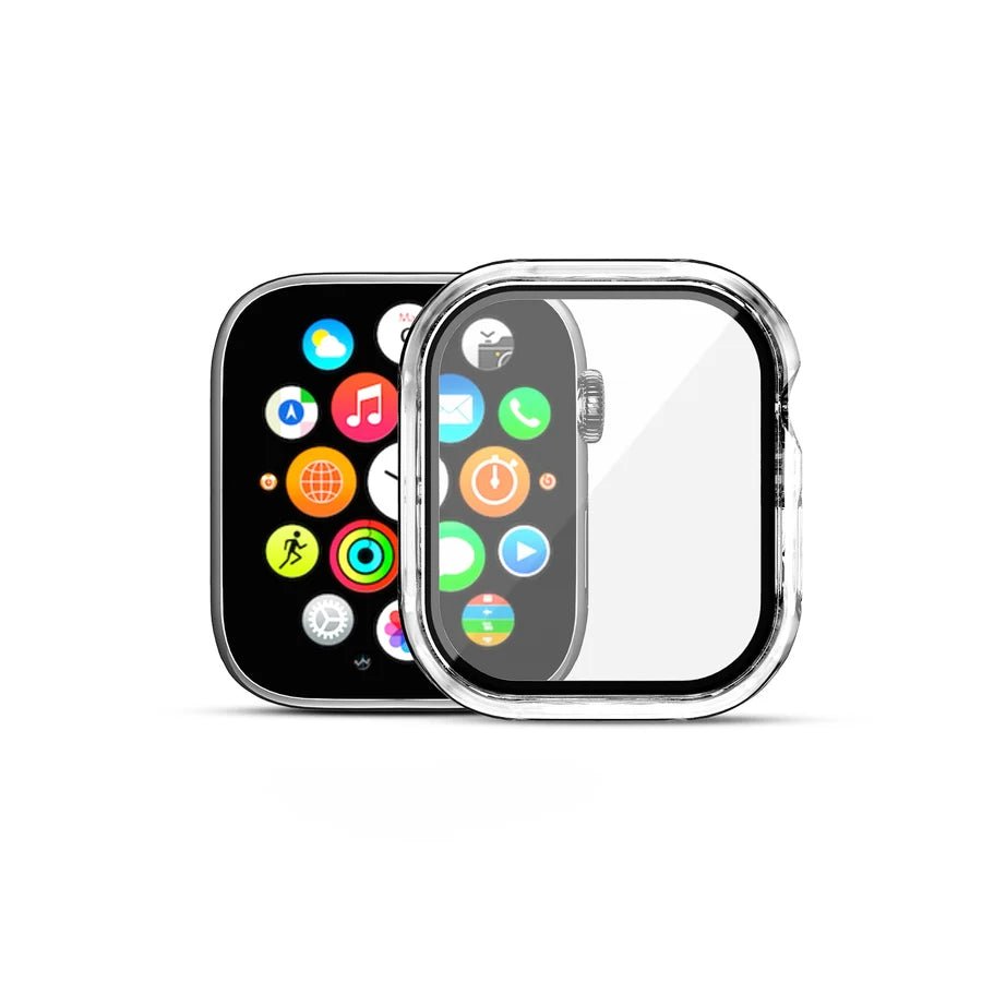 echelon Fusion Protector Case (with Tempered Glass Screen Protector) for Apple Watch Series 4 40mm - Transparent ClearMyBat Pro