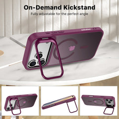 echelon InFrame MagSafe Case with Kickstand for Apple iPhone 18 Pro Max / 17 Pro Max - Burgundyechelon