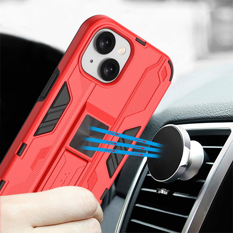 echelon Reflex Series Case w Kickstand for Apple iPhone 15 (6.1) - RedMyBat Pro