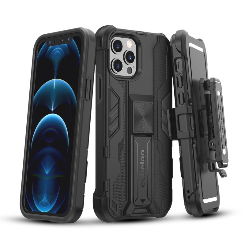 echelon Reflex Series Case with Holster for Apple iPhone 12 (6.1) / 12 Pro (6.1)iPhone 12 / 12 Pro