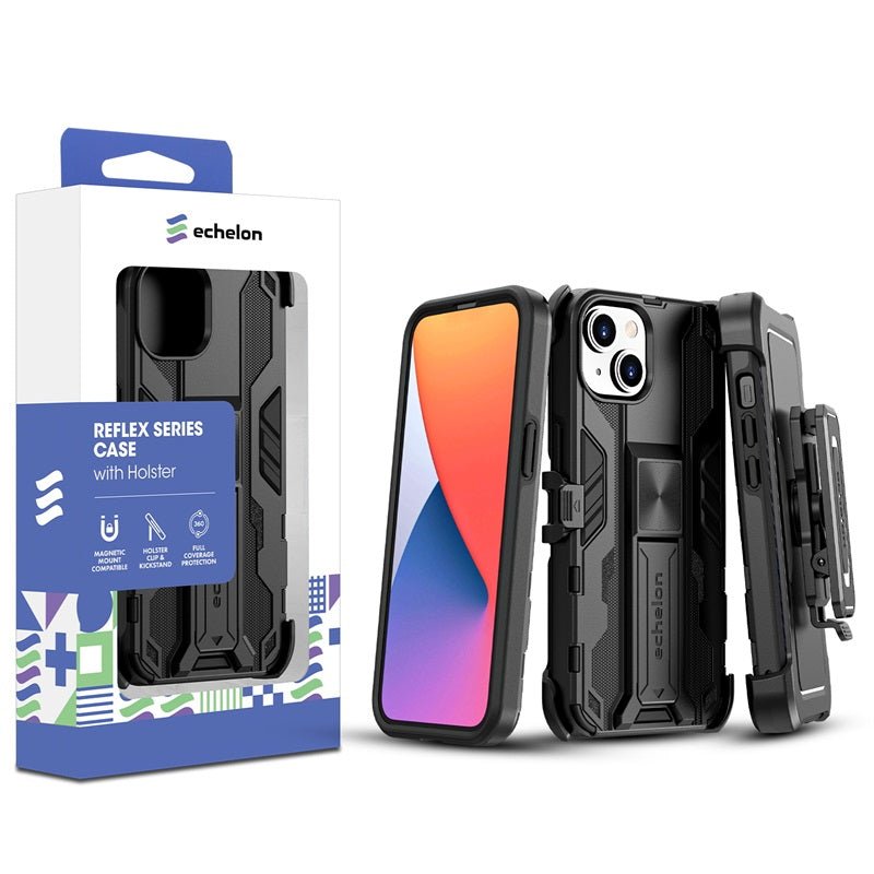 echelon Reflex Series Case with Holster for Apple iPhone 16e / 13 / 14iPhone 13