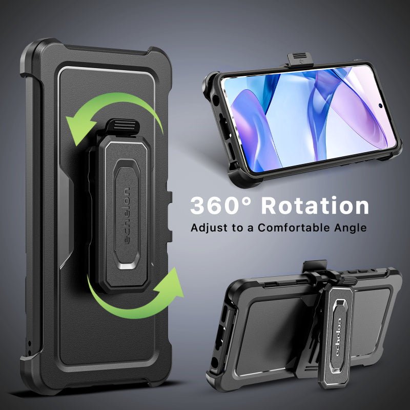 echelon Reflex Series Case with Holster for Motorola Moto G Stylus 5G (2026) / Moto G Stylus 5G (2025) - BlackMyBat Pro