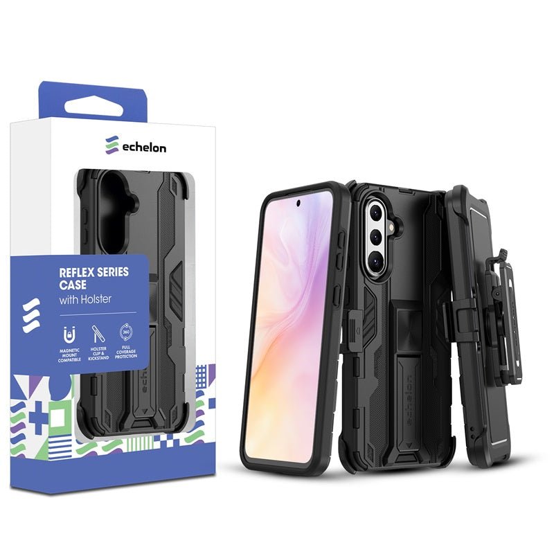 echelon Reflex Series Case with Holster for Samsung Galaxy A36 5G - Reflex BlueGalaxy A36 5G
