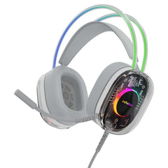 Echelon SoundScape See - Through RGB Gaming Headset w/ USB - C MicMyBat Pro