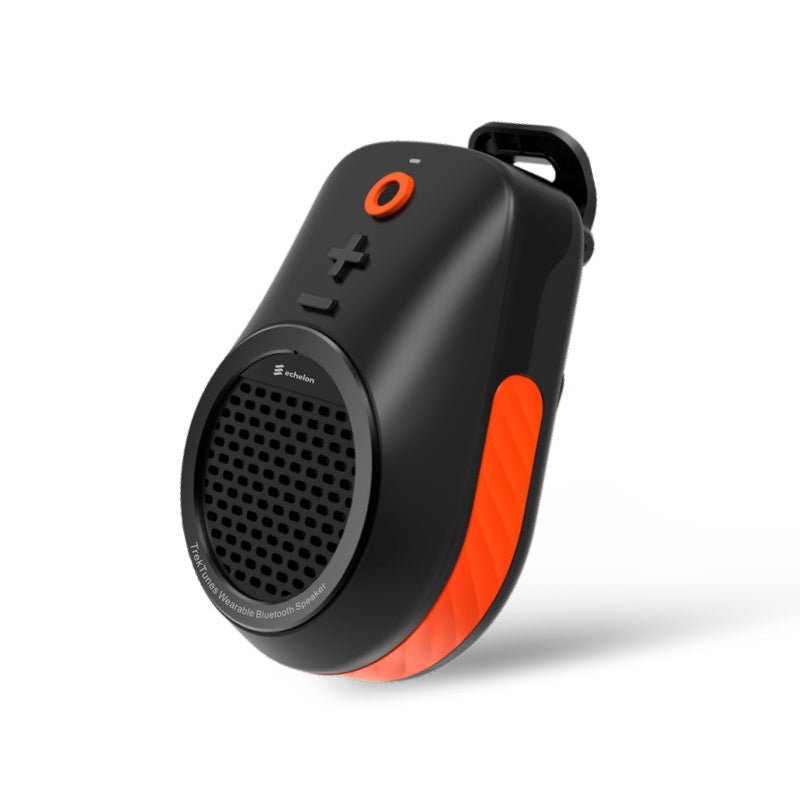 echelon TrekTunes Clip - On Wearable Bluetooth Speaker - BlackMyBat Pro