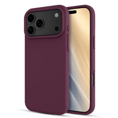 baseline Essence Series Silicone MagSafe Case for Apple iPhone 18 Pro / 17 Pro - Burgundy