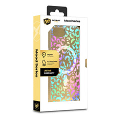MyBat Pro Mood Series MagSafe Case for Apple iPhone 17e / 16e - Holographic Leopard