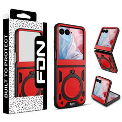 FDN Anti - Drop Hybrid Protector Case (with Ring Stand) for Motorola razr (2024)razr (2024)
