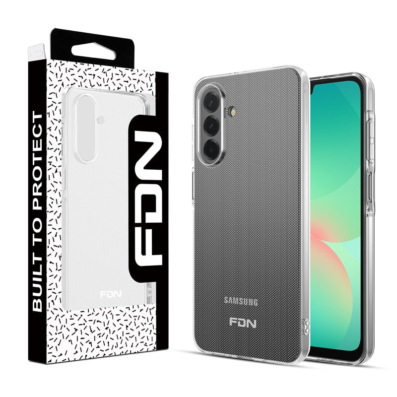 FDN Candy Skin Cover for Samsung Galaxy A26 5G - Glossy Transparent ClearGalaxy A26 5G