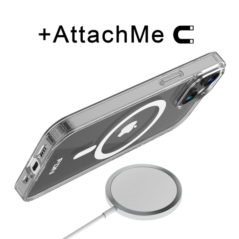 FDN Clear Seriesw/ MagSafe Case for Apple iPhone 13 (6.1) / 14 (6.1)iPhone 13