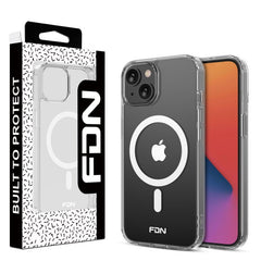 FDN Clear Seriesw/ MagSafe Case for Apple iPhone 13 (6.1) / 14 (6.1)iPhone 13