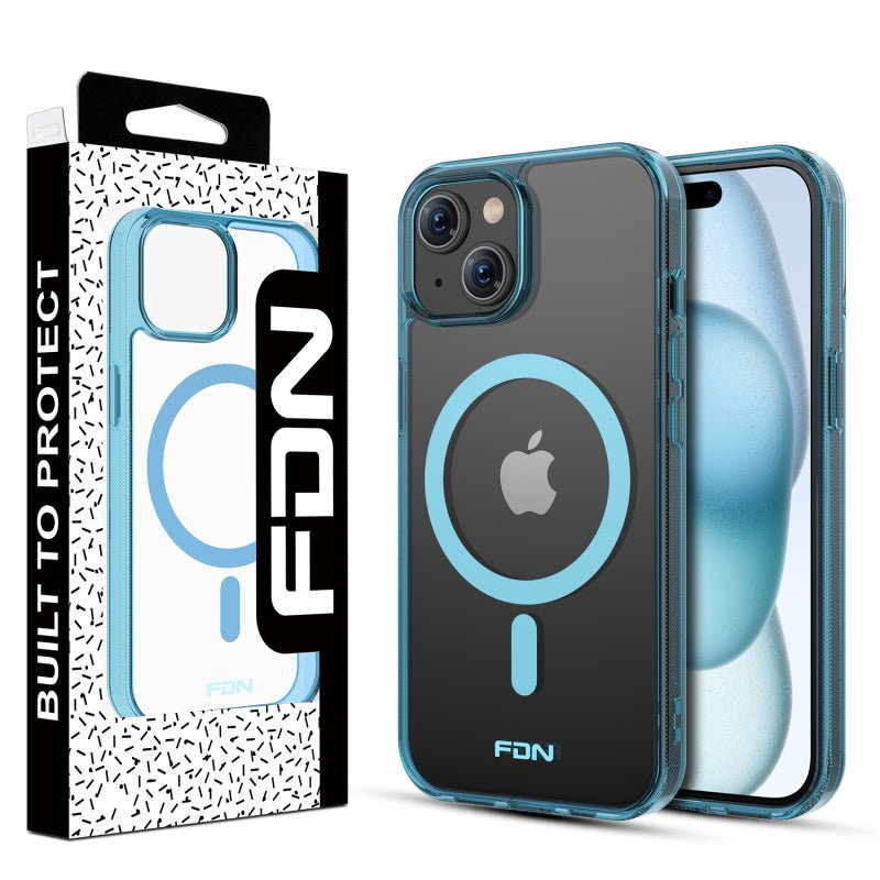 FDN Clear Seriesw/ MagSafe Case for Apple iPhone 15 (6.1)iPhone 15