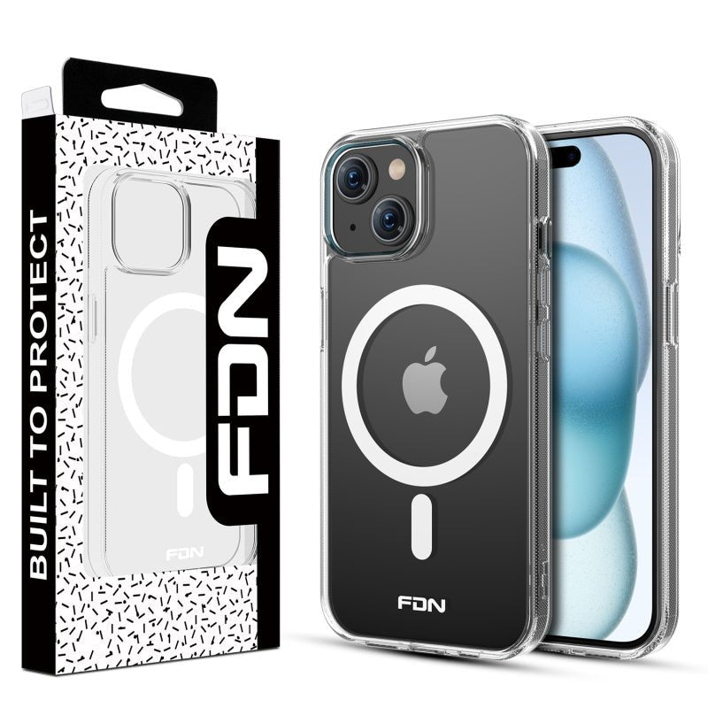FDN Clear Seriesw/ MagSafe Case for Apple iPhone 15 (6.1)iPhone 15