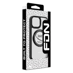 FDN RingRound 360° Kickstand Case w/ MagSafe for Apple iPhone 15 (6.1) - PinkMyBat Pro