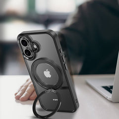 FDN RingRound 360° Kickstand Case w/ MagSafe for Apple iPhone 16 PlusiPhone 16 Plus